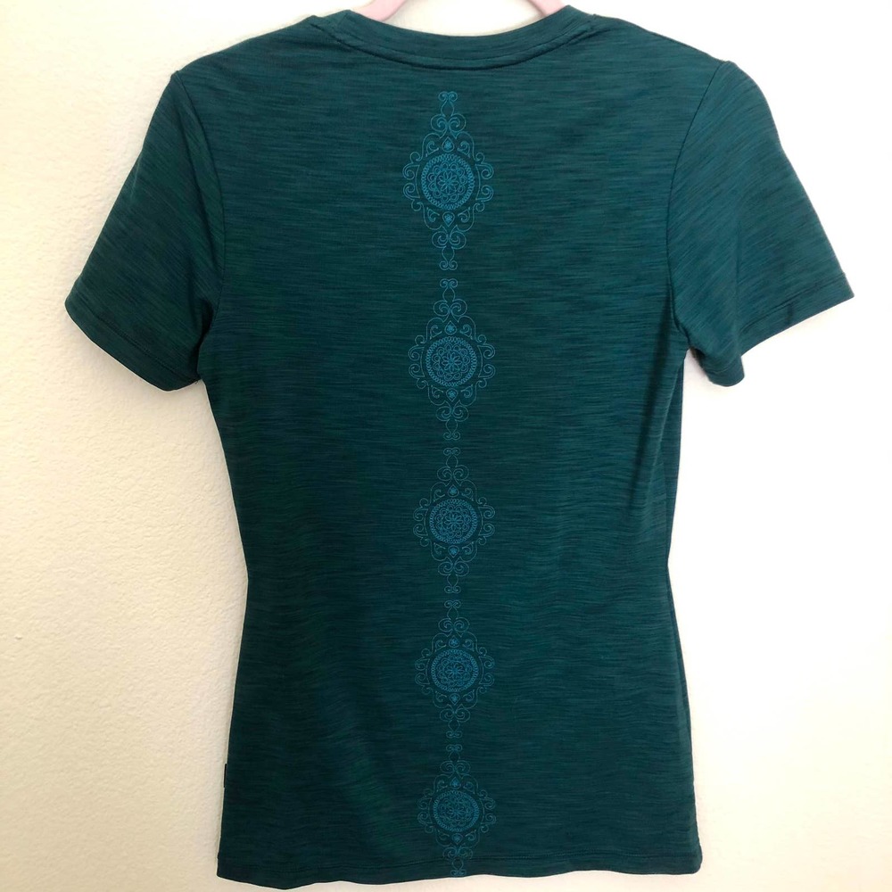 Prana Yoga Chakra Mandala Emerald Tee S